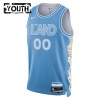 Dres Cleveland Cavaliers Prilagođeni Nike 2024-25 City Edition Plava Swingman - Dječji
